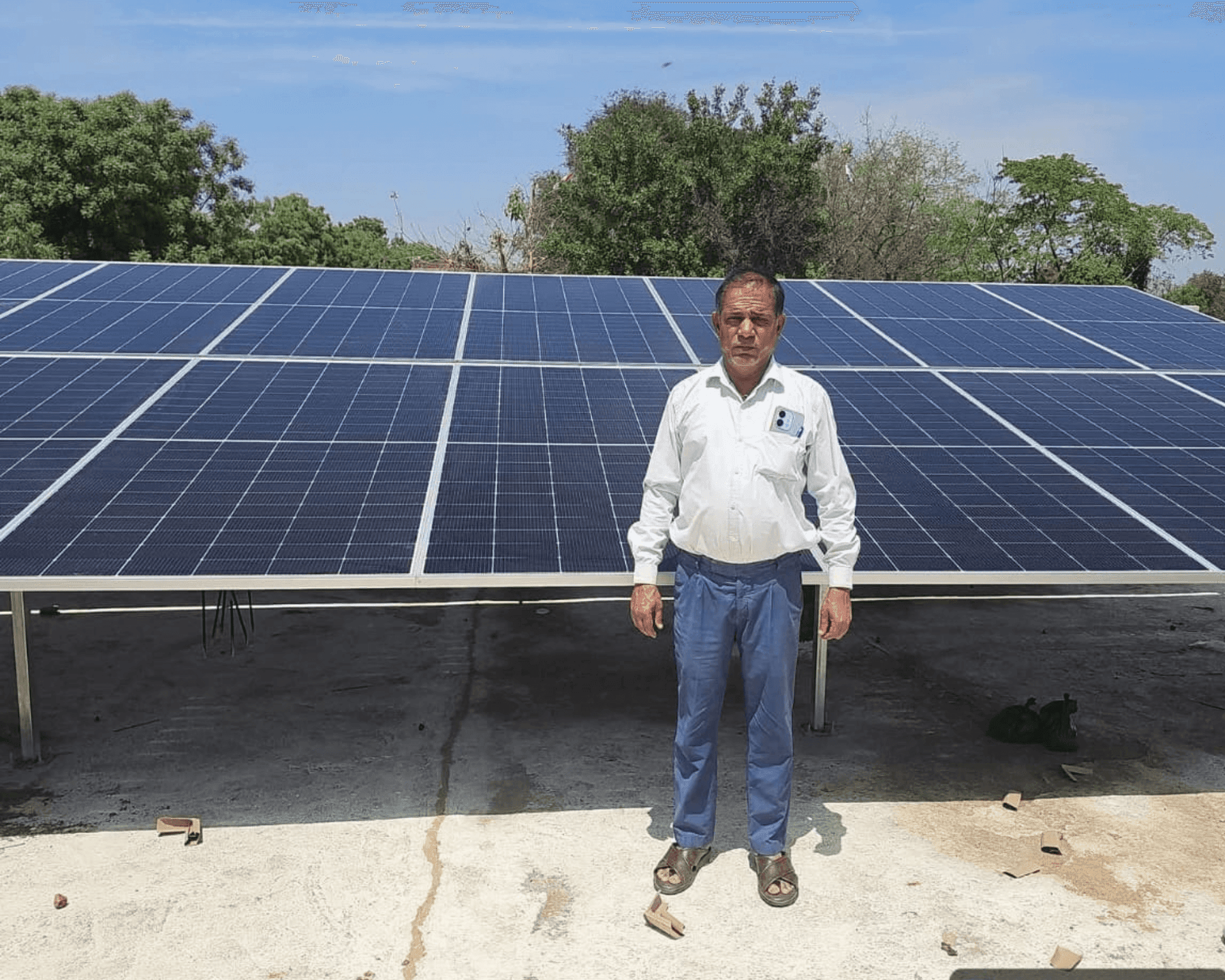 Solar project installation: IT Park Rooftop Plant at Udyog Vihar featuring 200kW On-Grid capacity