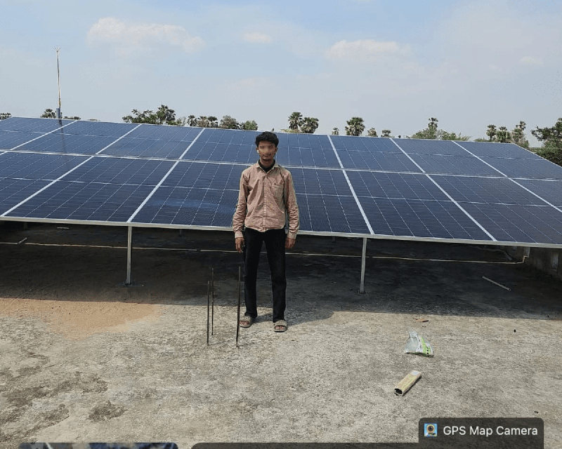 Solar project installation: Group Housing Society at South City 2, Gurgaon featuring 30kW On-Grid capacity