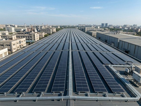 Engineers with solar panels and a laptop